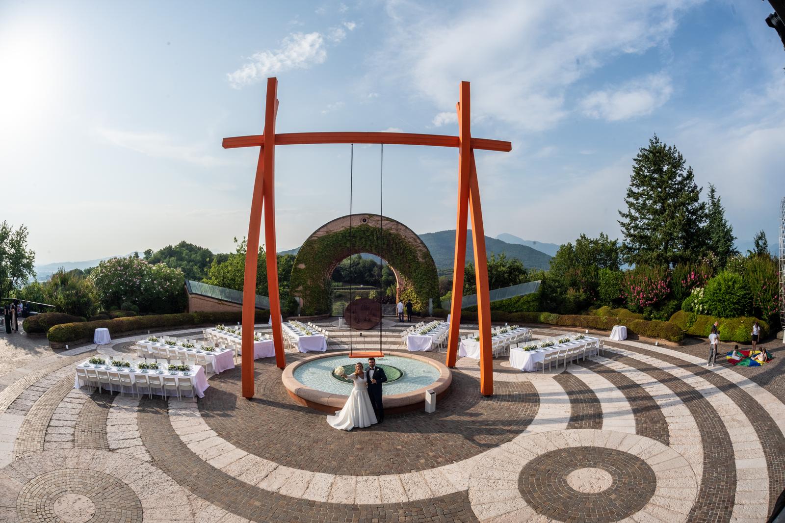 Matrimonio Cantine Bellavista Franciacorta Anna e Arnaldo