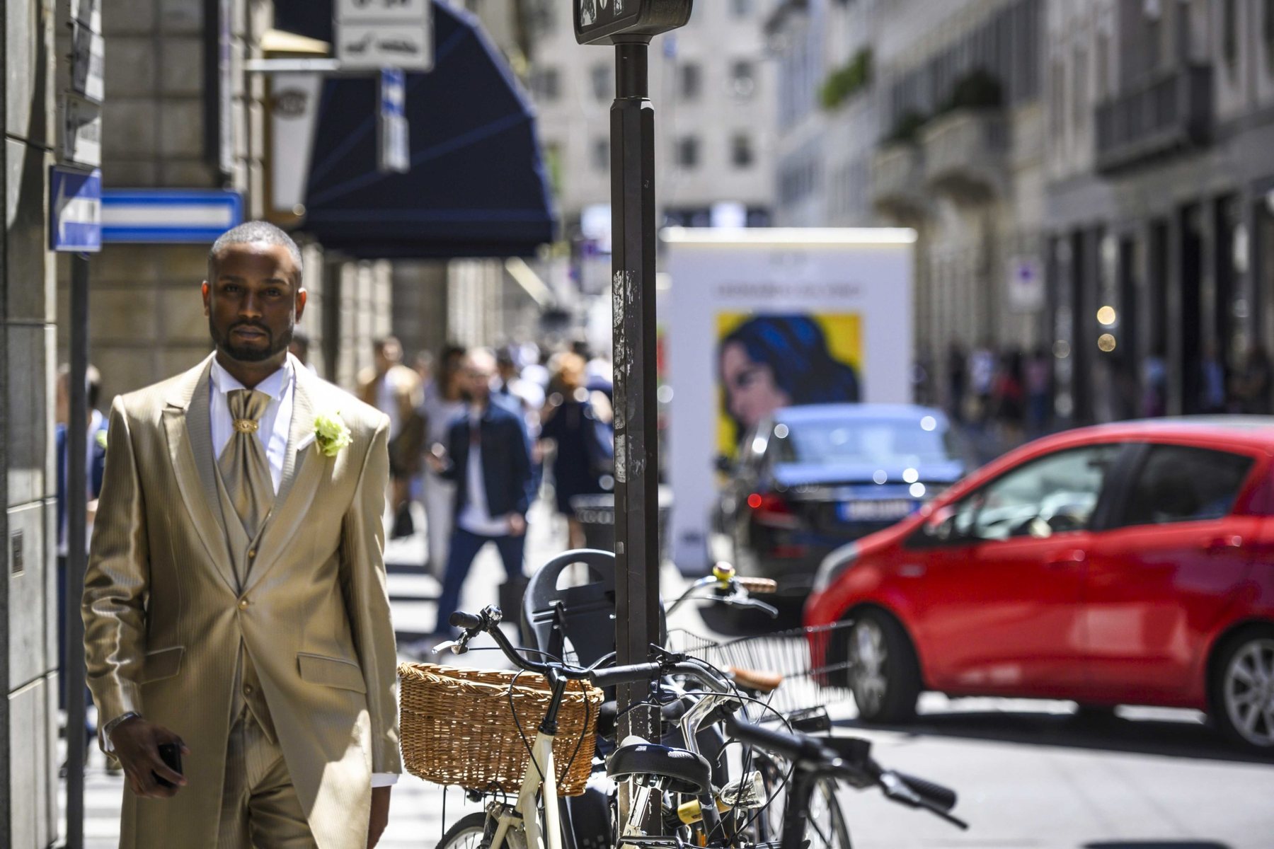 Pedro urban wedding per le strade di Milano centro